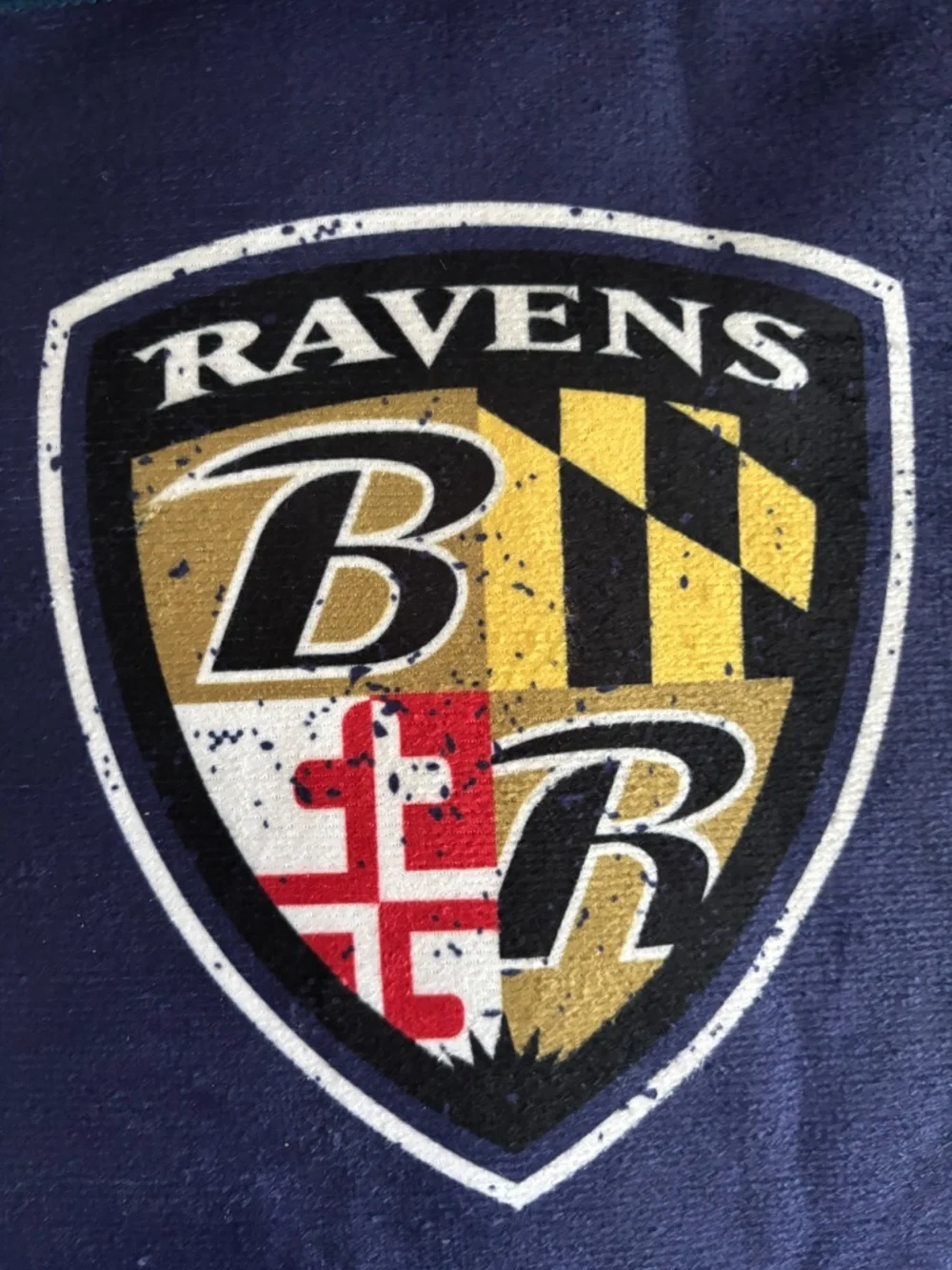 University Of Maryland Baltimore Ravens Stadium Practice 2026 Towel